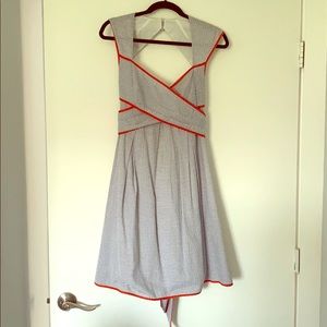 Seersucker Summer Dress 🌞